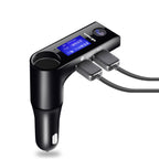 G7S Car Hands-free Bluetooth MP3 Player FM Transmitter With LCD Display