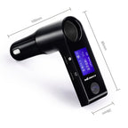 G7S Car Hands-free Bluetooth MP3 Player FM Transmitter With LCD Display