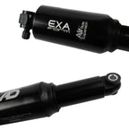 KindShock A5 Air Pressure Rear Shock Absorber Mountain Bike Shock Absorber Folding Bike Rear Liner, Size:125mm, Style:RR1 Dual Gas