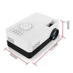 S261/J16 Home Mini HD 1080P Portable LED Projector, Support TF Card / AV / U Disk