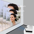 S261/J16 Home Mini HD 1080P Portable LED Projector, Support TF Card / AV / U Disk