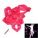 5 PCS 4 m Artistic Color Gymnastics Ribbon Dance Props Children Toys
