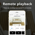 XD-W2 WiFi IR-CUT Mini Camera 1080P HD Camcorder Infrared Night Vision Camera, Support Remote Monitoring Function