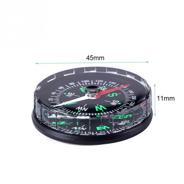 10 PCS Portable Mini Precise Compass Practical Guider for Camping Hiking North Navigation Survival Button Design Compass