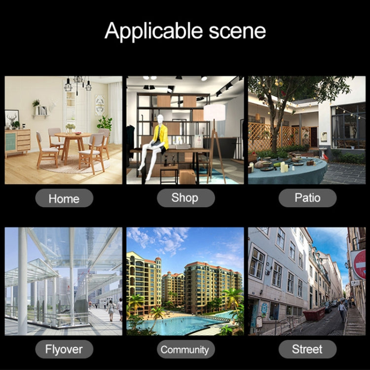 PTZ Control 355 Degree Rotation Infrared WiFi Smart Dome Camera, Two-Way Voice Intercom Monitor