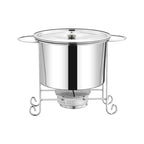 Stainless Steel Pot Rack Single Alcohol Dry Pot Skewers Shabu-Shabu