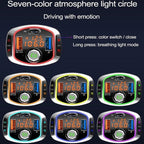 BC63 Colorful Car Card MP3 Player Multifunctional Bluetooth Receiver U Disk Charger Car Cigarette Lighter
