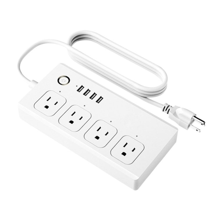 Home Office Wifi Mobile Phone Remote Control Timer Switch Voice Control Power Strip