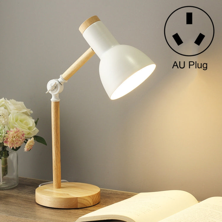 T1062 Dormitory Eye Protection Desk Lamp Bbedroom Bedside Wood Lamp