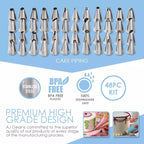 205 in 1 Cake Decorating Turntable Set Cake Decorating Mouth Baking Utensils