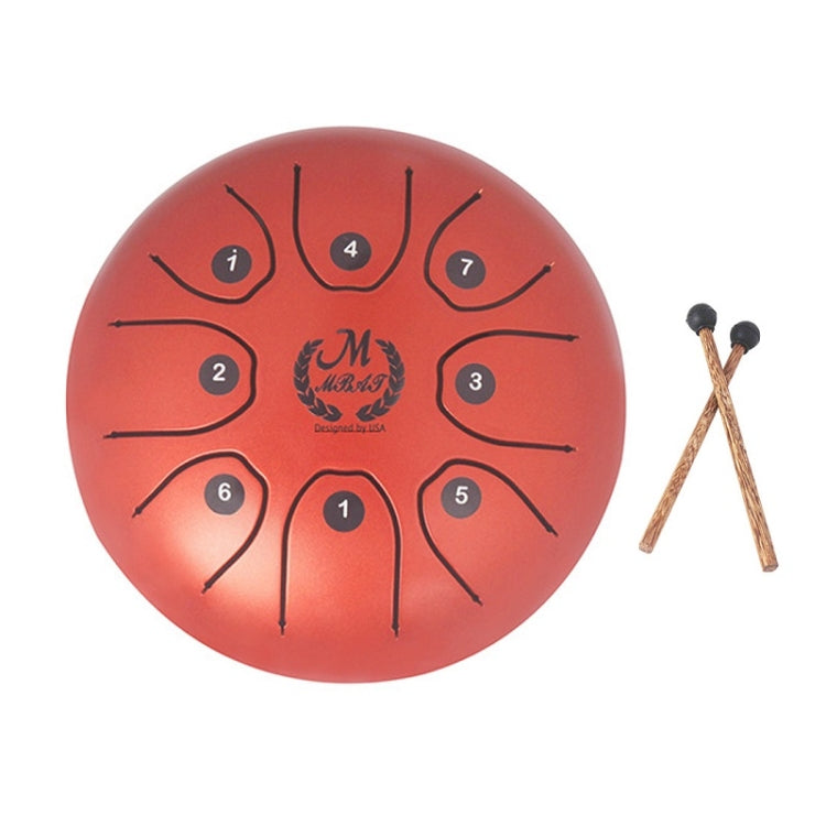 MEIBEITE 5.5-Inch C-Tune Sanskrit Drum Steel Tongue Empty  Worry-Free Drum