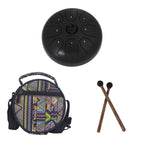 MEIBEITE 5.5-Inch C-Tune Sanskrit Drum Steel Tongue Empty  Worry-Free Drum