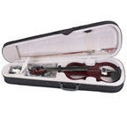 YS030 4 / 4 Wooden Manual Electronic Violin for Beginners, with Bag
