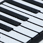 MIDI88 88-Key Hand-Rolled Foldable Piano Professional MIDI Soft Keyboard Simulated Practice Carry-On Folding Electronic Piano