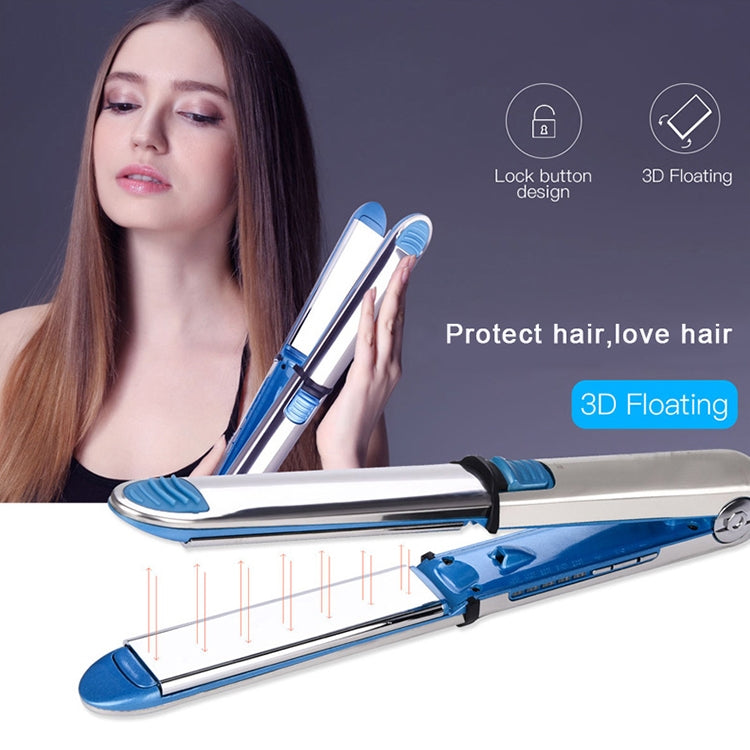 2 in 1 Titanium Hair Straighter Curler Iron