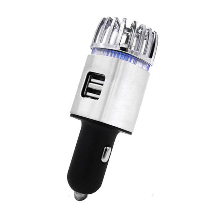 JO-6291 Negative Ion Car Sterilizing Air Purifier Mobile Phone High-Speed Charging Dual USB Cigarette Lighter