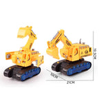 Children Light And Music Simulation Electric Excavator Car Toy, Style: