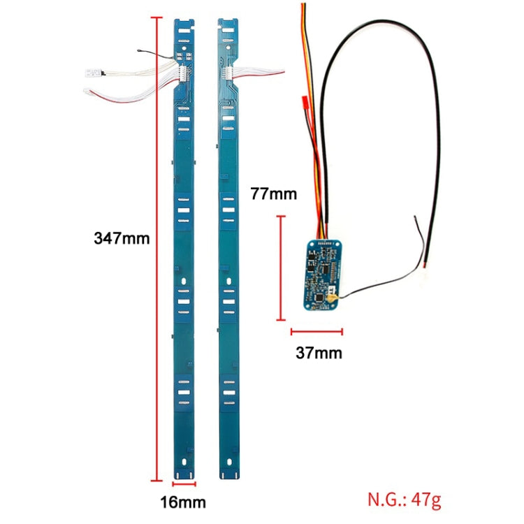 Electric Scooter BMS Board + Side Strip Kit For Xiaomi Mijia M365 Pro
