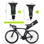 West Biking Bicycle Bag Full Waterproof Reflective Tail Bag Long-Distance Capacity Rear Seat Bag
