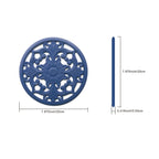 3 in 1 Hollow Flower Silicone Heat Insulation Pad Anti-Scalding Pot Bowl Pad Set