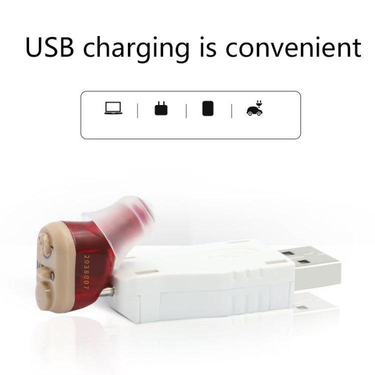 Old Man Hearing Aid Sound Amplifier Sound Collector