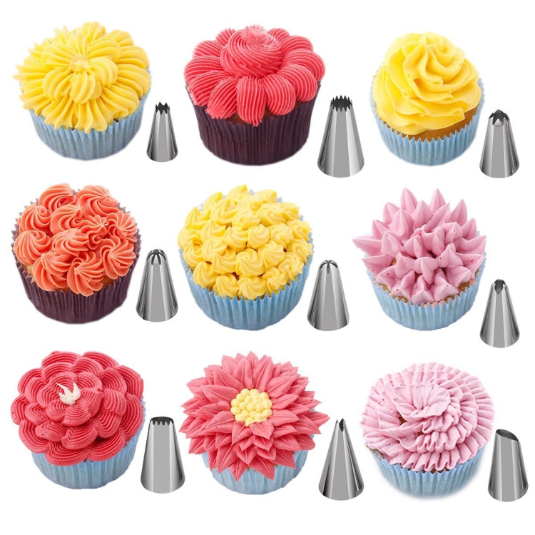 220 in 1 Cake Turntable Decorating Nozzle Set Baking Tool Fondant Mold Set
