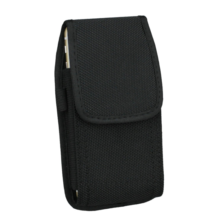 Men Oxford Nylon Fabric Wear Belt Bag Mobile Phone Pocket