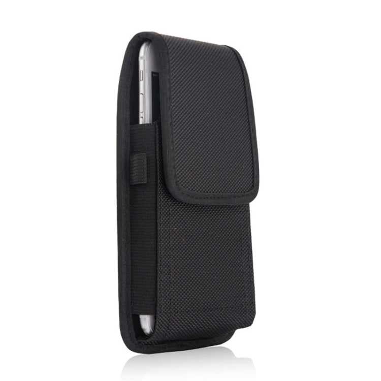 Men Oxford Nylon Fabric Wear Belt Bag Mobile Phone Pocket