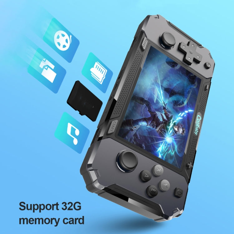 Coolbaby RS-63 4-inch Open Source OS RS3128 Handheld Game Console, Support TF Card & HDMI Output