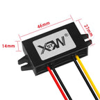 XWST DC 12/24V To 5V Converter Step-Down Vehicle Power Module, Specification: