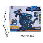 Electric Mechanical Dinosaur Toy Simulation Animal Toy Multifunctional Sound And Light Toy, Style: