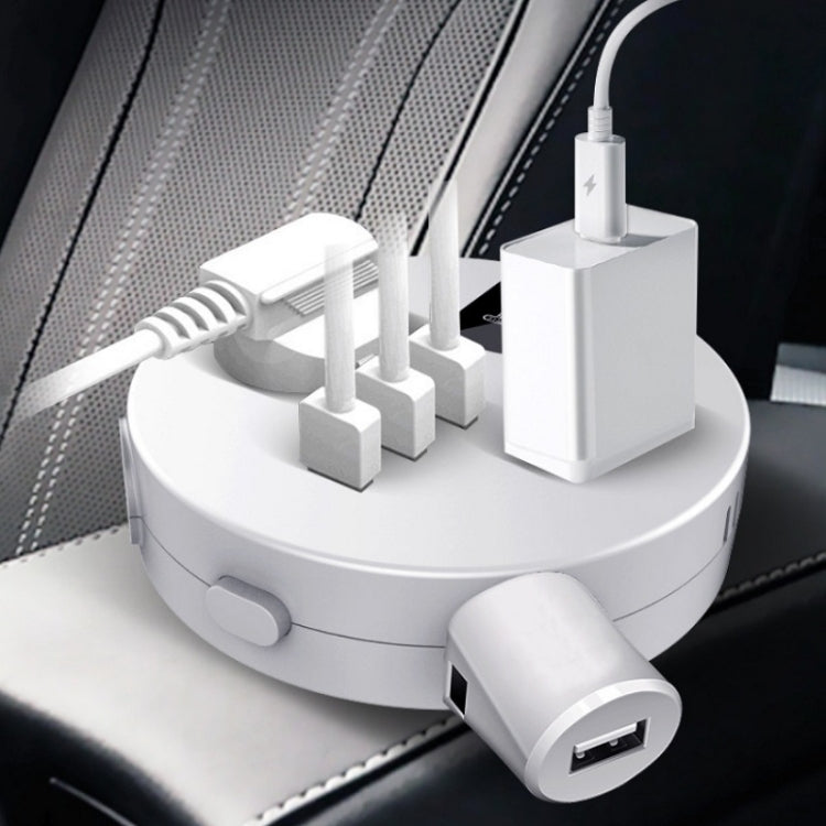 QC3.0 Car 12V 24V To 110V 220V Multi-function Inverter