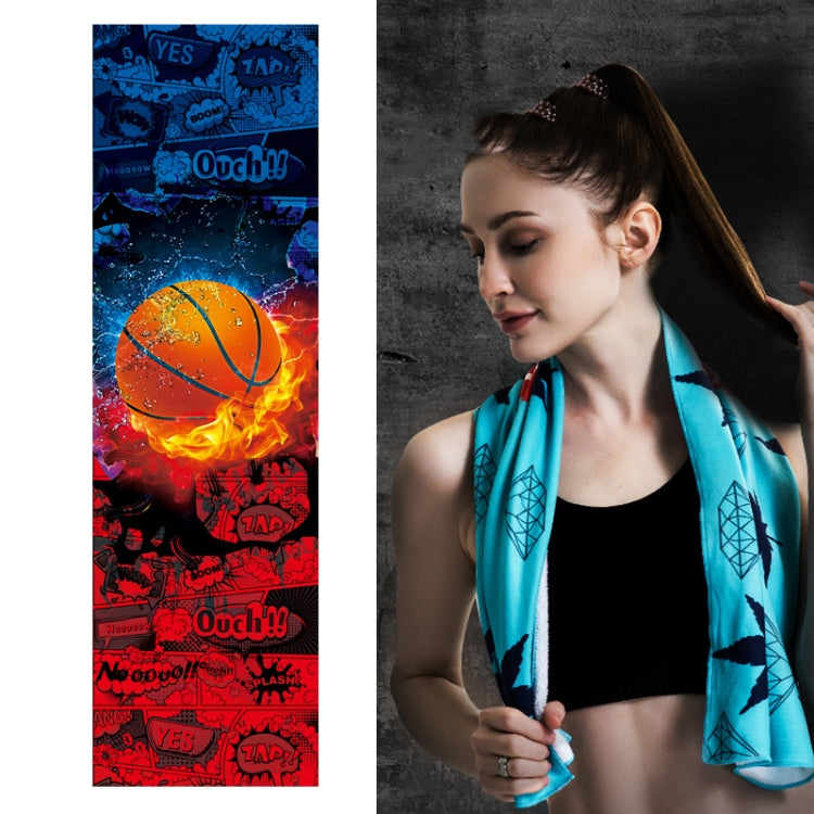 Fitness Cold Towel Outdoor Sports Cooling Quick-Drying Towel, Size: 100 x 30cm