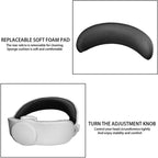VR Comfortable Do Not Press Your Face Headset Ergonomic VR Headset For Oculus Quest2