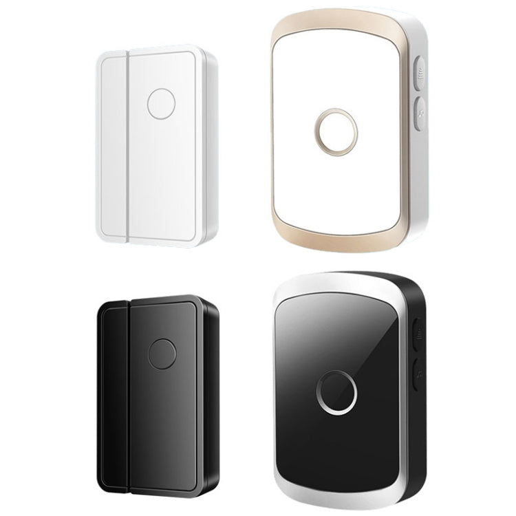CACAZI 1 For 3 Split Type Door Opening Sensor Reminder Smart Wireless Doorbell Alarm