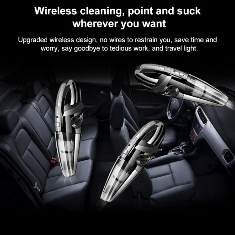Wet And Dry Handheld High-Power Portable Car Vacuum Cleaner