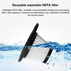 Wet And Dry Handheld High-Power Portable Car Vacuum Cleaner