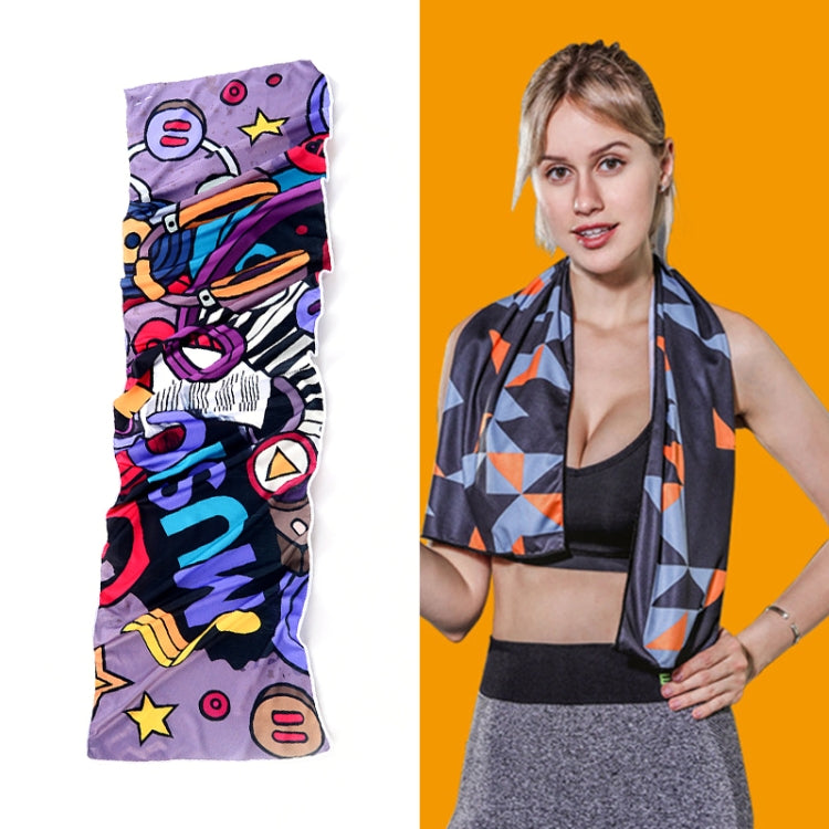 Gym Sports Cold Feeling Sweat-Absorbent Quick-Drying Cold Towel