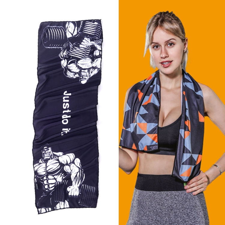 Gym Sports Cold Feeling Sweat-Absorbent Quick-Drying Cold Towel