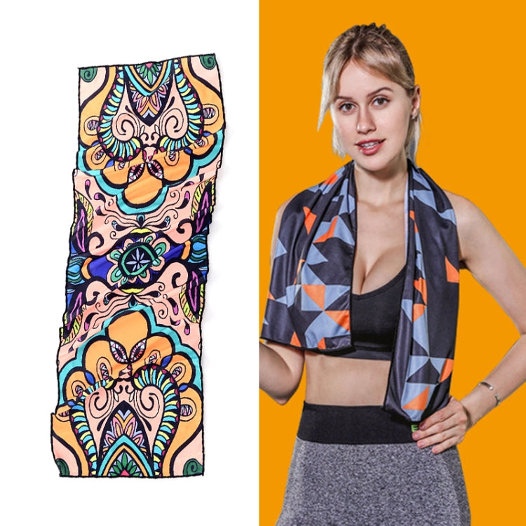 Gym Sports Cold Feeling Sweat-Absorbent Quick-Drying Cold Towel