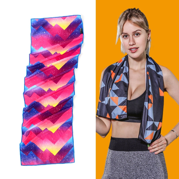 Gym Sports Cold Feeling Sweat-Absorbent Quick-Drying Cold Towel