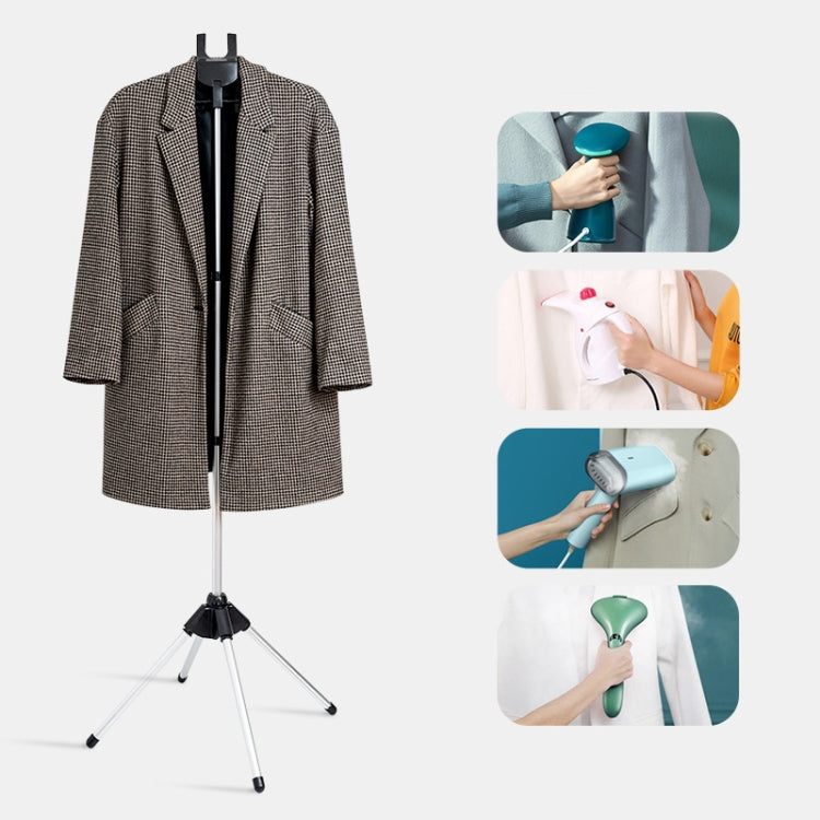 1.6m 3 in 1 Hanging Ironing Bracket Hanger Telescopic Metal Rod Mount