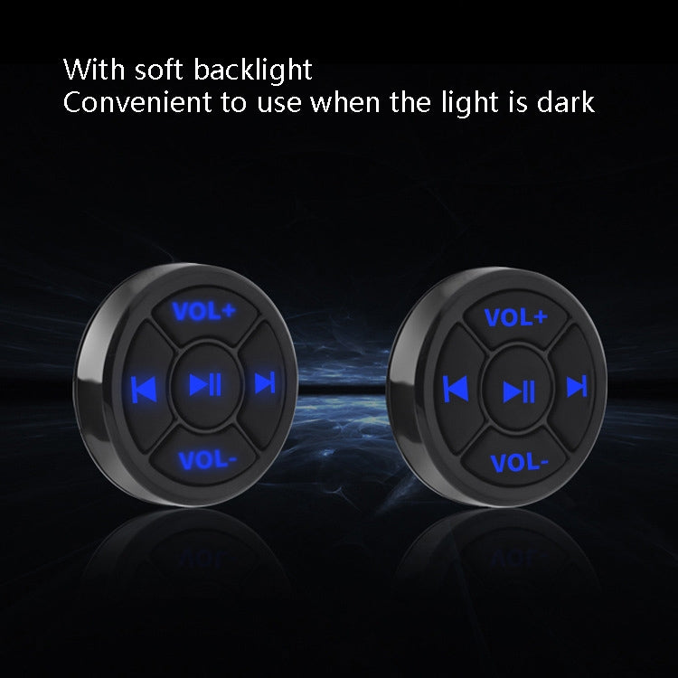 Car Mobile Phone Remote Control Bluetooth Wireless Multimedia Button Remote Control Music Playback Selfie