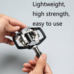 PD-M8020 Mountain Bike Bicycle Self-Locking Pedal With Buckle