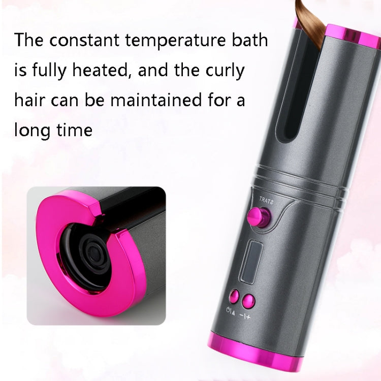 Portable USB Charging Wireless Curler Lazy Automatic Curling Rod