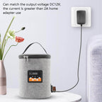 Car Outdoor Bottle Wipes Food Heating Warm Bag Temperature Adjustable Bottle Warmer