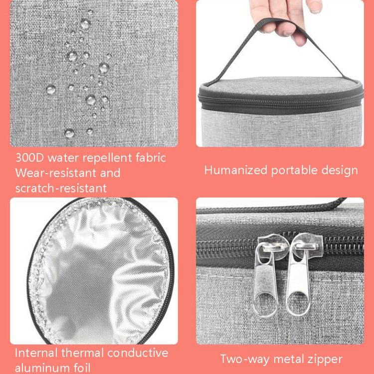 Car Outdoor Bottle Wipes Food Heating Warm Bag Temperature Adjustable Bottle Warmer