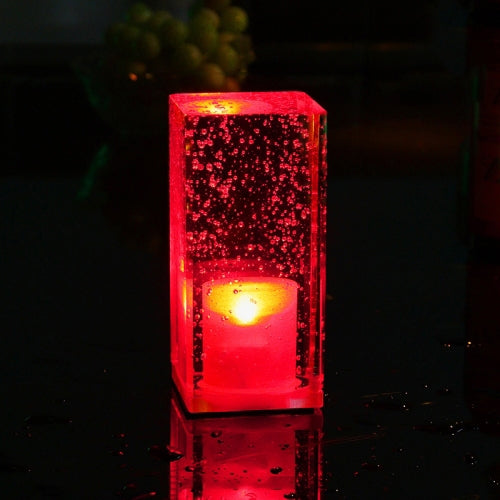Square Colorful LED Crystal Lamp Bar Atmosphere Decorative Light