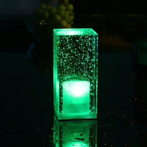 Square Colorful LED Crystal Lamp Bar Atmosphere Decorative Light
