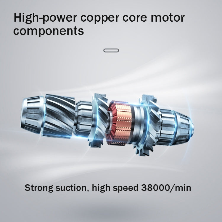 13000 Pa Car Vacuum Cleaner Wireless Handheld Mini Multi-Function UV Sterilization Vacuum Cleaner